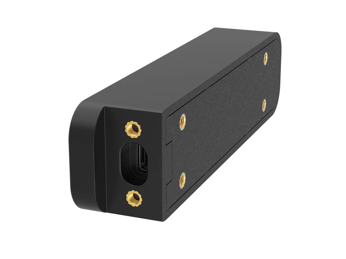 DEPZ Clarity stereo camera - side profile view