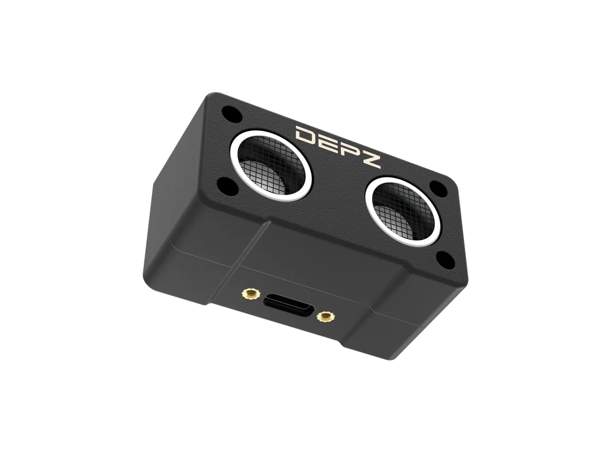 Ultrasonic HC-SR04 USB - side profile view