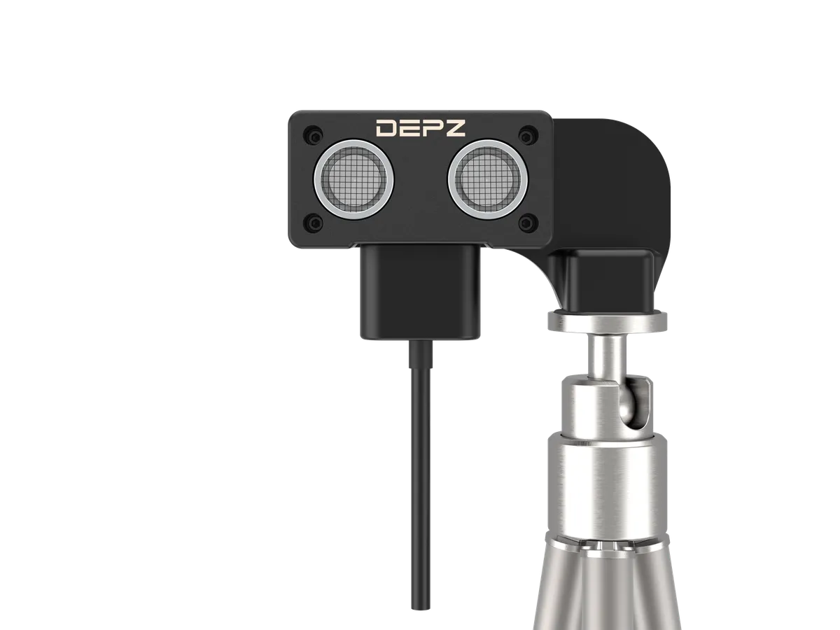 Ultrasonic HC-SR04 USB - mounted configuration example