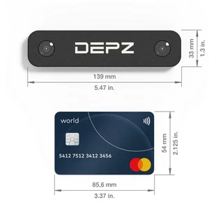 DEPZ Varius Regular with credit card for scale