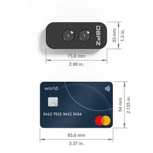 DEPZ Varius Ultra Short with credit card for scale